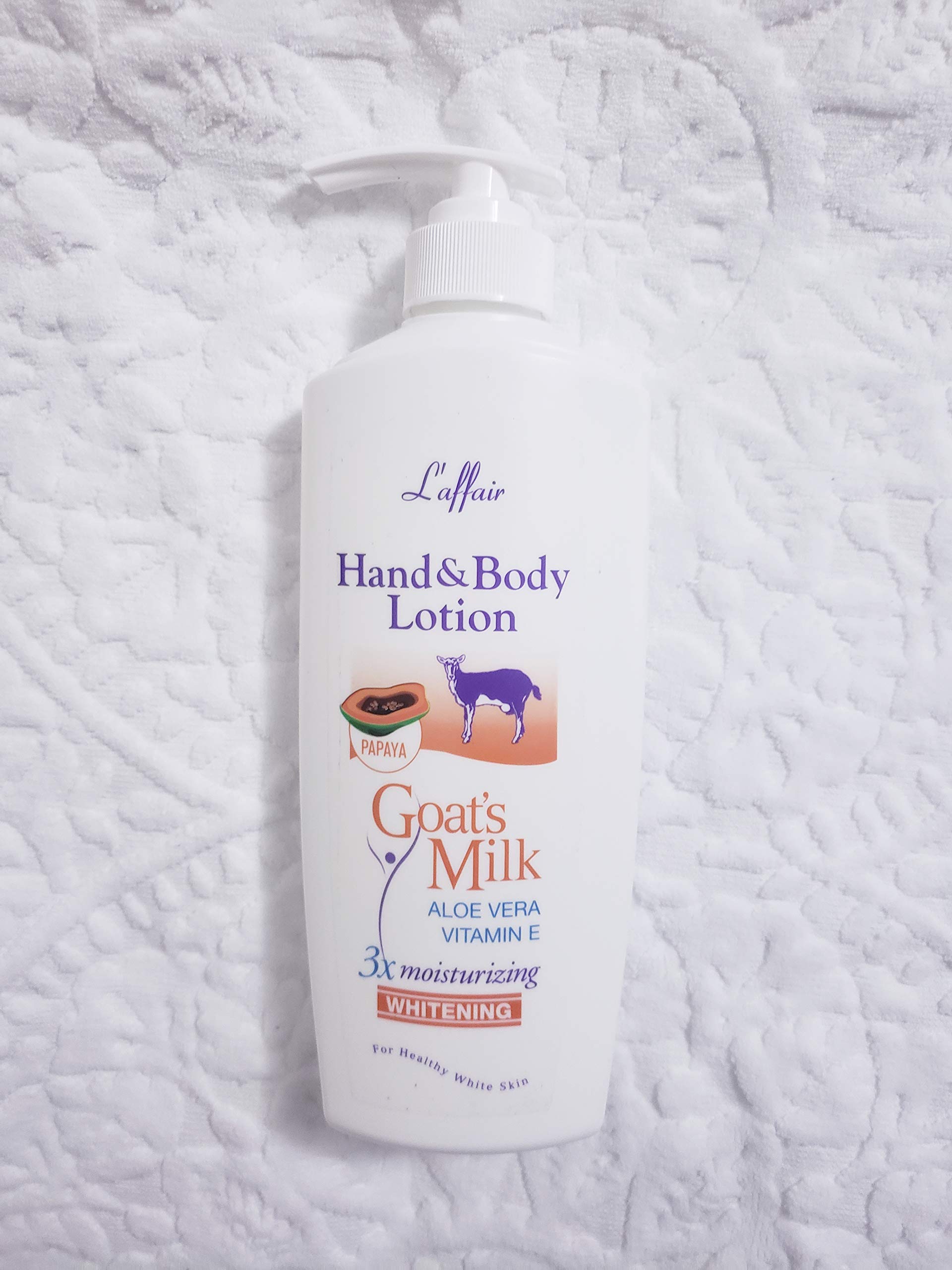 Goat Milk Hand &
Body Lotion (Papaya)