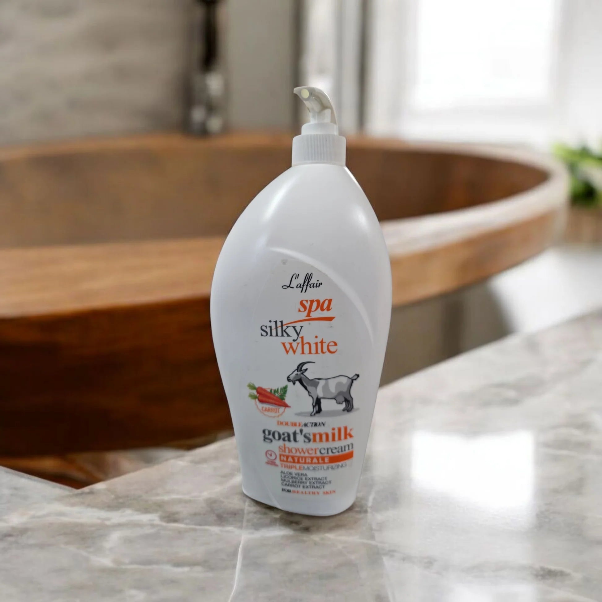 Goat Milk Shower cream (Carrot)